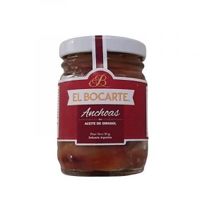 Filetes de Anchoas en aceite "El Bocarte" x 90 Gr.