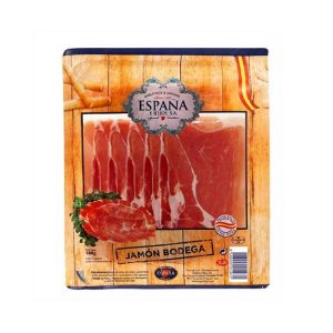 Jamón Serrano Bodega Feteado "Miguel España" x 100 Gr.
