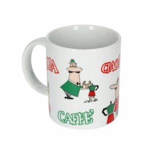 Taza 3 Colores Mug Tricolor Omino 240 Ml - Original "Bialetti"