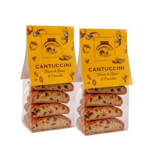 Cantuccini Bucce Limón y Chocolate "Morelli" x 200 gr. Origen: Italia