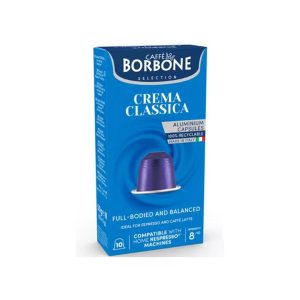 Café en cápsula crema classica "Borbone" compatible Nespresso x 10 caps