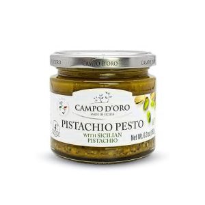 Pesto Pistachio "Campo D'Oro" Siciliano. Origen Italia x 180 gr.