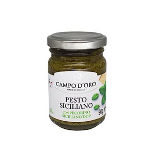 Pesto Siciliano "Campo D'Oro". Origen Italia x 90 gr.