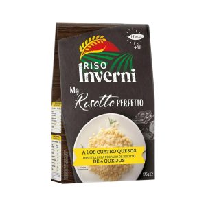Arroz Risotto a los 4 quesos "Riso Inverni" x 1 Kg. Origen: Italia