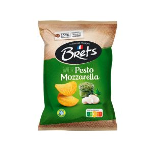 Papas Fritas Snack sabor Pesto Mozzarella "Brets" x 125 Gr. Origen: Francia