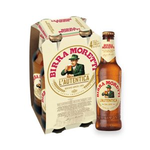 Birra Moretti 380 cl Bottle Pack x 4 Origen: Italia